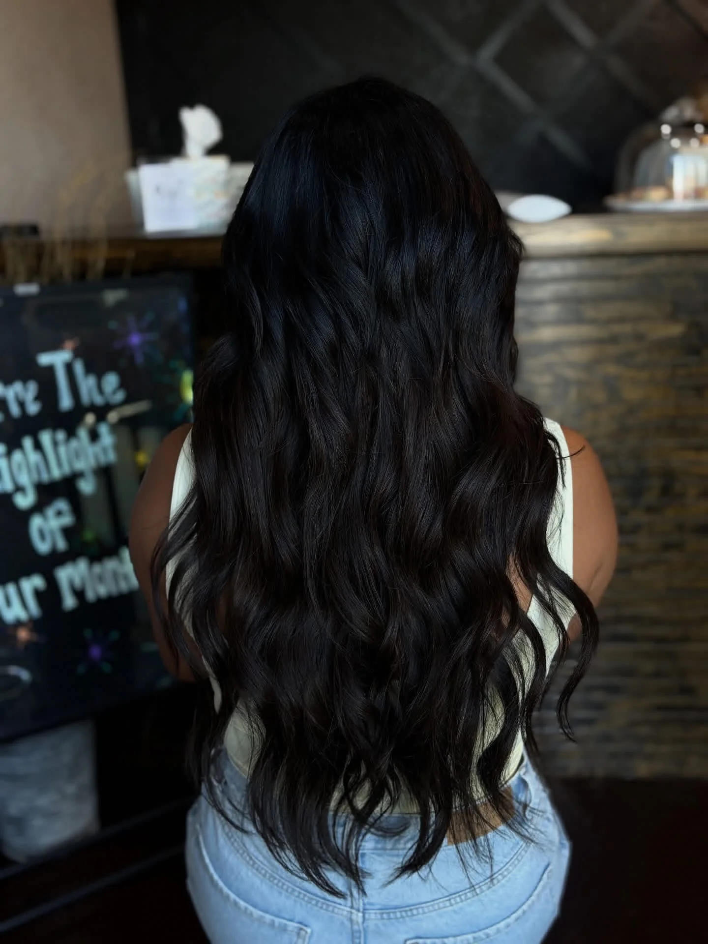 Glossy brunette transformation by Lauren Nicole