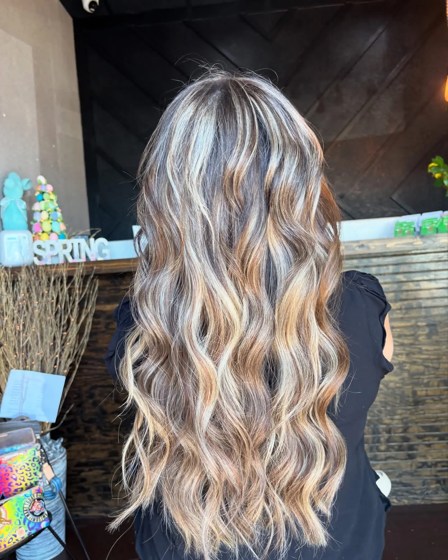Dimensional highlighted hair by Lauren Nicole